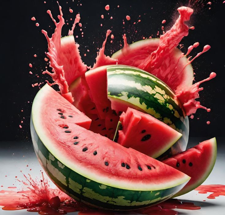 طالب مبتسم يقدم فقرة عن فوائد البطيخ في الإذاعة المدرسية أمام زملائه في طابور الصباح