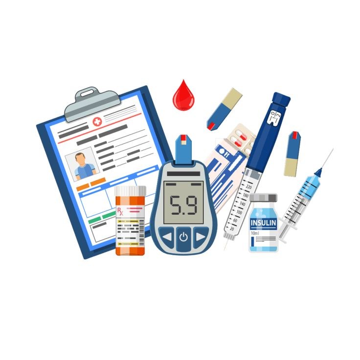 طالب يلقي كلمة توعوية عن مرض السكري وأهمية الصحة في الإذاعة المدرسية أمام زملائه.