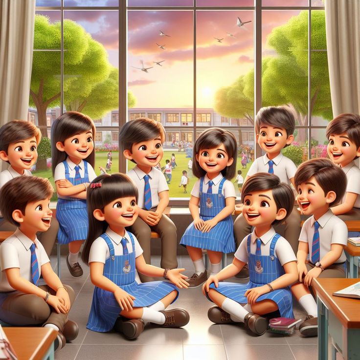 طلاب يقدمون إذاعة مدرسية متكاملة عن النزاهة ومكافحة الفساد في طابور الصباح